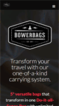 Mobile Screenshot of bowerbags.com