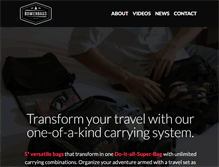 Tablet Screenshot of bowerbags.com